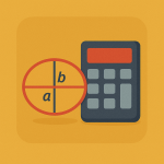 Ellipse Area, Perimeter & Eccentricity Calculator