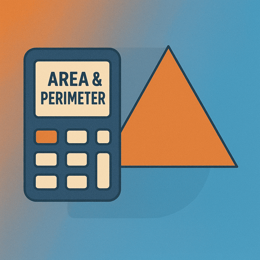 Triangle Area & Perimeter Calculator - Calculator HD